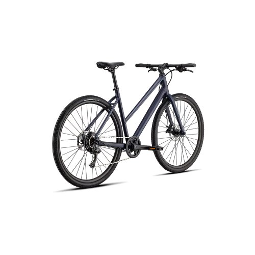 Městské kolo Specialized Sirrus X 1.0 Step-Through Satin Deep Marine / Grey Blue Reflective extremsport.cz