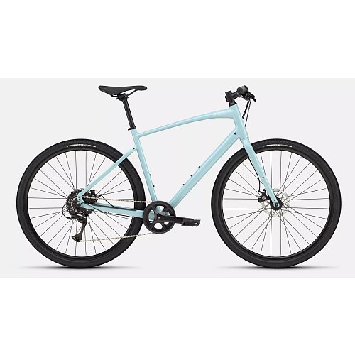 Městské kolo Specialized Sirrus X 1.0 Gloss Sea Foam / Dune White Reflective extremsport.cz