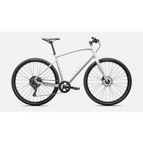 Městské kolo Specialized Sirrus X 2.0 Gloss Dune White / Dove Grey Reflective extremsport.cz