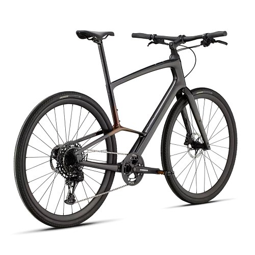 Městské kolo Specialized Sirrus X 5.0 Gloss Carbon / Red Pearl / Black Frost Reflective extremsport.cz