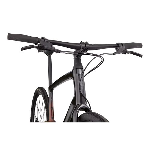 Městské kolo Specialized Sirrus X 5.0 Gloss Carbon / Red Pearl / Black Frost Reflective extremsport.cz