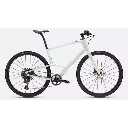 Městské kolo Specialized Sirrus X 6.0 Gloss Dune White / Obsidian Fade Refletive extremsport.cz