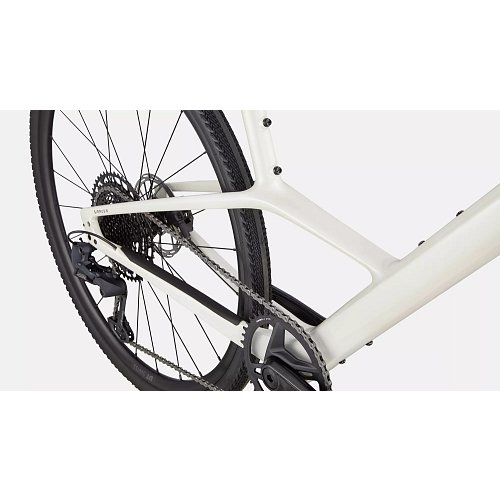 Městské kolo Specialized Sirrus X 6.0 Gloss Dune White / Obsidian Fade Refletive extremsport.cz