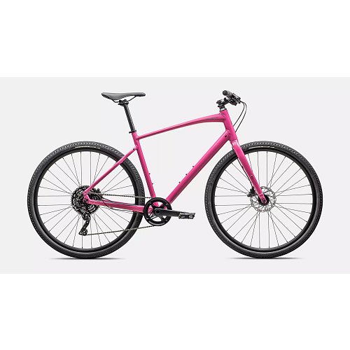 Městské kolo Specialized Sirrus X 3.0 Gloss Rebel Pink / Ashen Grey Reflective extremsport.cz