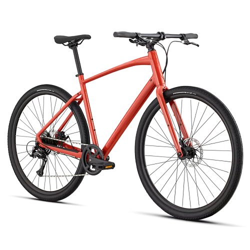 Městské kolo Specialized Sirrus X 1.0 Gloss Deep Orange / Redwood Reflective extremsport.cz