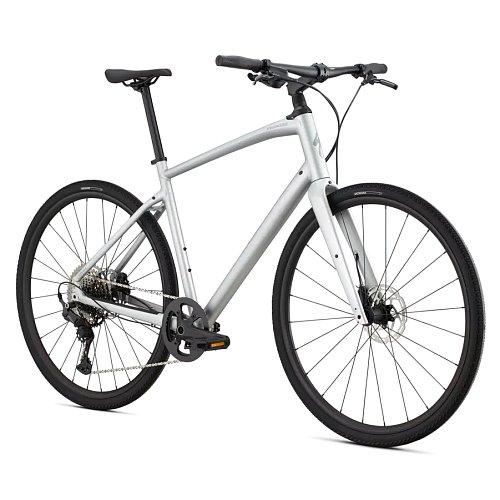 Městské kolo Specialized Sirrus X 4.0 Satin Silver Dust / Cool Grey Reflective extremsport.cz