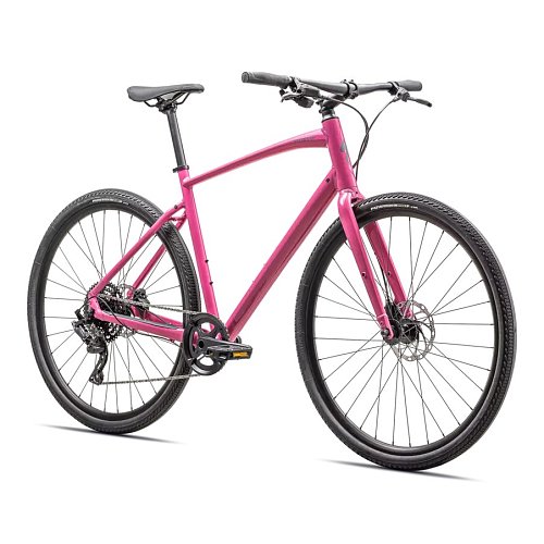 Městské kolo Specialized Sirrus X 3.0 Gloss Rebel Pink / Ashen Grey Reflective extremsport.cz